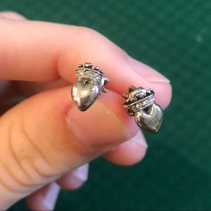 Juicy Couture Heart Crown Earrings